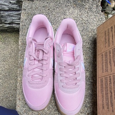 Nike Field General (GS) Unisex Kids Low Top Sneakers Pink/White/Brown 5Y