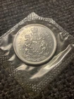 1965 Canada  Half Dollar  Coin, In Original Cello From Mint Set