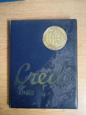 1963 Notre Dame High School Elmira NY High School Yearbook Credo