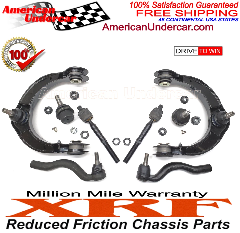 Kit de varilla de amarre de rótula de brazo de control XRF Dodge Jeep 11-15 Grand Cherokee Durango Foto 2 de 4