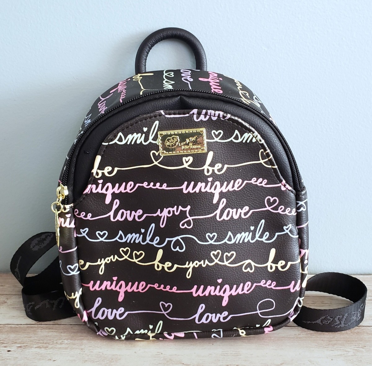 betsey johnson luv mini backpack Be Mine Luv Betsey By Betsey Johnson Mini Backpack