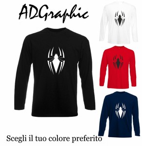 maglietta spiderman uomo