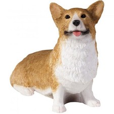 Corgi Figurine Hand Painted Pembroke - Sandicast