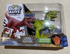 Robo Alive Rampaging Raptor Dinosaur Toy Variety Colors by ZURU NEW