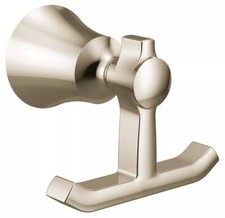 Moen YB0303NL Flara Wall Mounted Single Robe Hook - Polished Chrome READ 