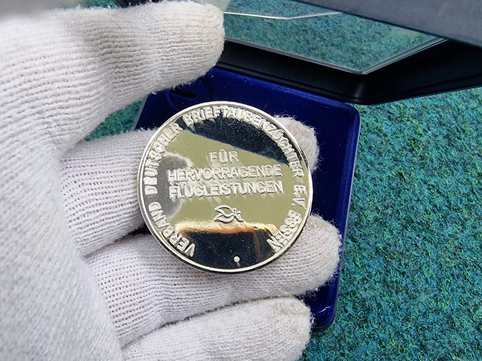 Deutsche Verband Brief tauben Züchter e.V Essen Für Hervorragende Orden  - Bild 4 von 4