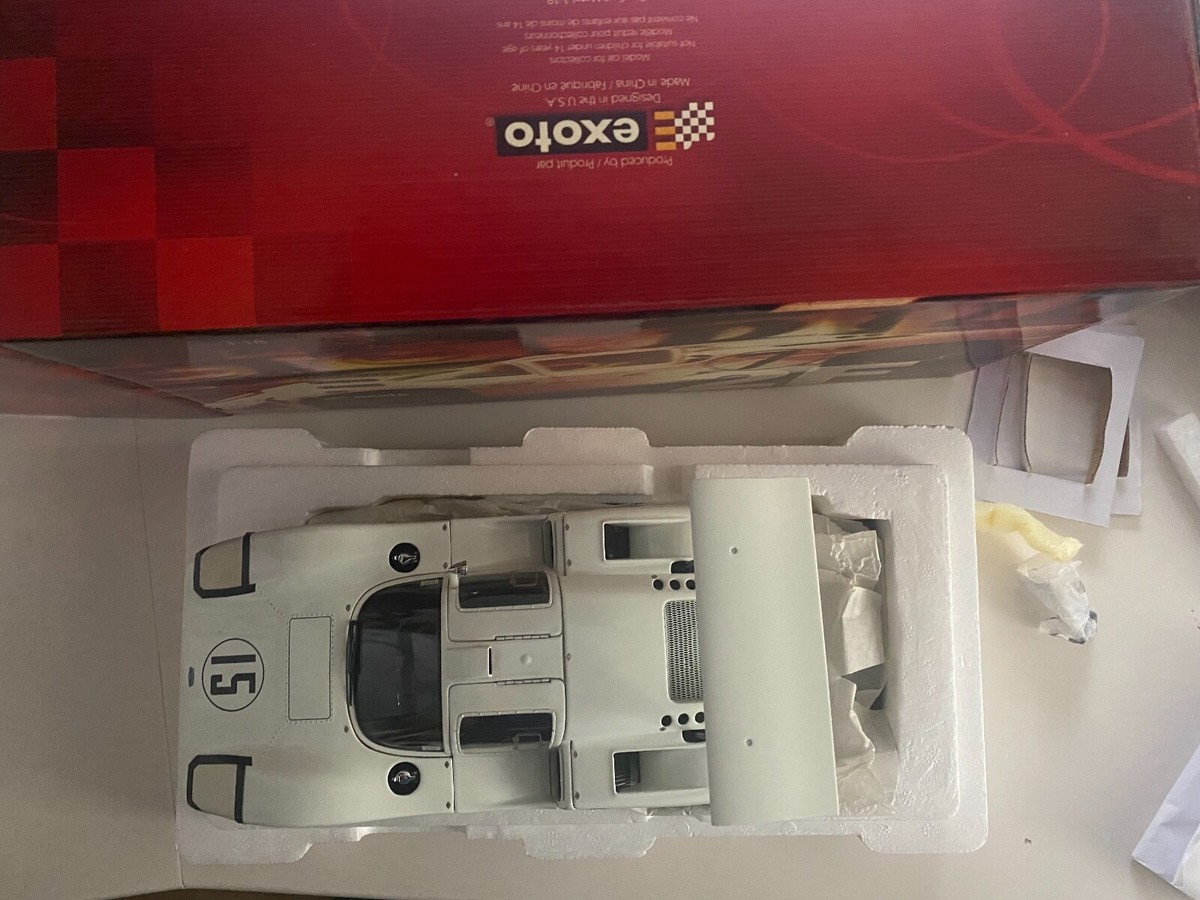 Exoto 1:18th Scale 1967 Daytona 24 Hours Chaparral Type 2F #15