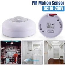 Auto On/Off Outdoor Infrared PIR Motion Sensor Detector Wall LED Light Switch US
