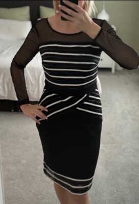 black and white lipsy dress BlackMilk | The Fae Queen Dress | Black