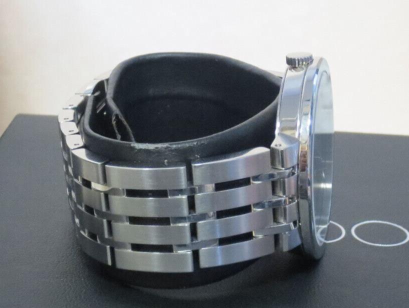 MOVADO MEN'S ESPERANZA STAINLESS STEEL WATCH 0607057 w BOX & TAGS