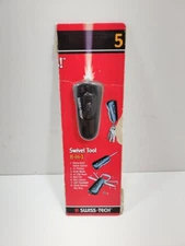 Swiss+Tech 8 in 1 Swivel Tool, Mini Folding, Knife, Screwdrivers, Bottle Opener 
