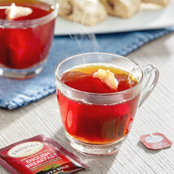 Twinings английский завтрак очень сильный чай пакетики - 20/коробка - Изображение 3 из 3