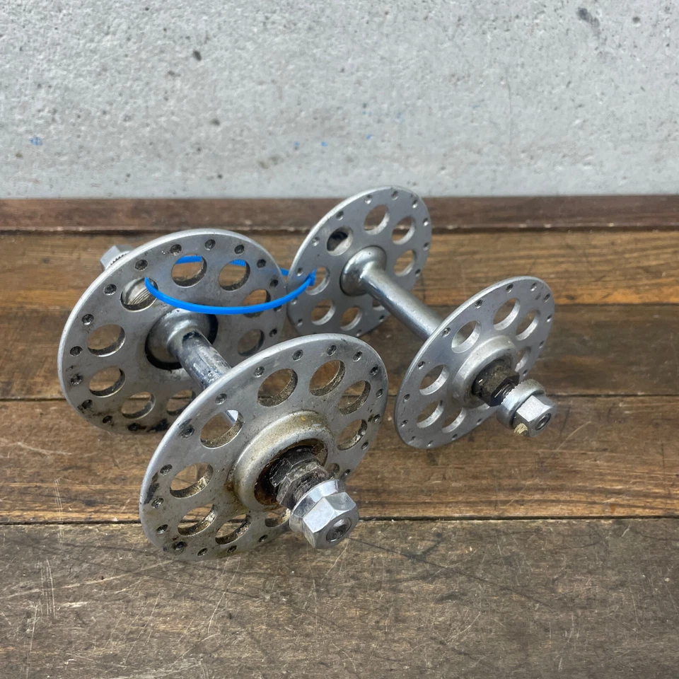 Juego de bujes Airlite vintage dial de teléfono sujetador 40 orificios trasero 32h delantero tuercado Inglaterra 120 Foto 4 de 4