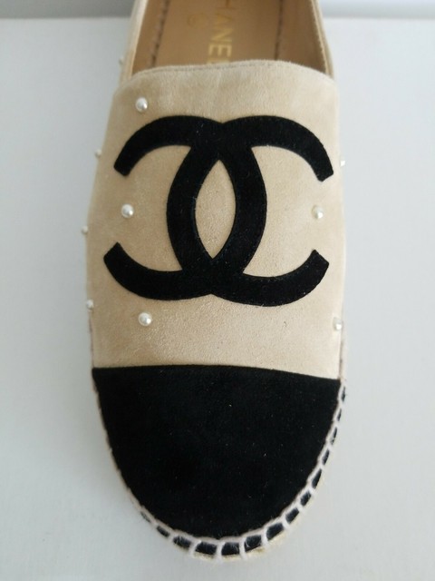 chanel espadrille sale