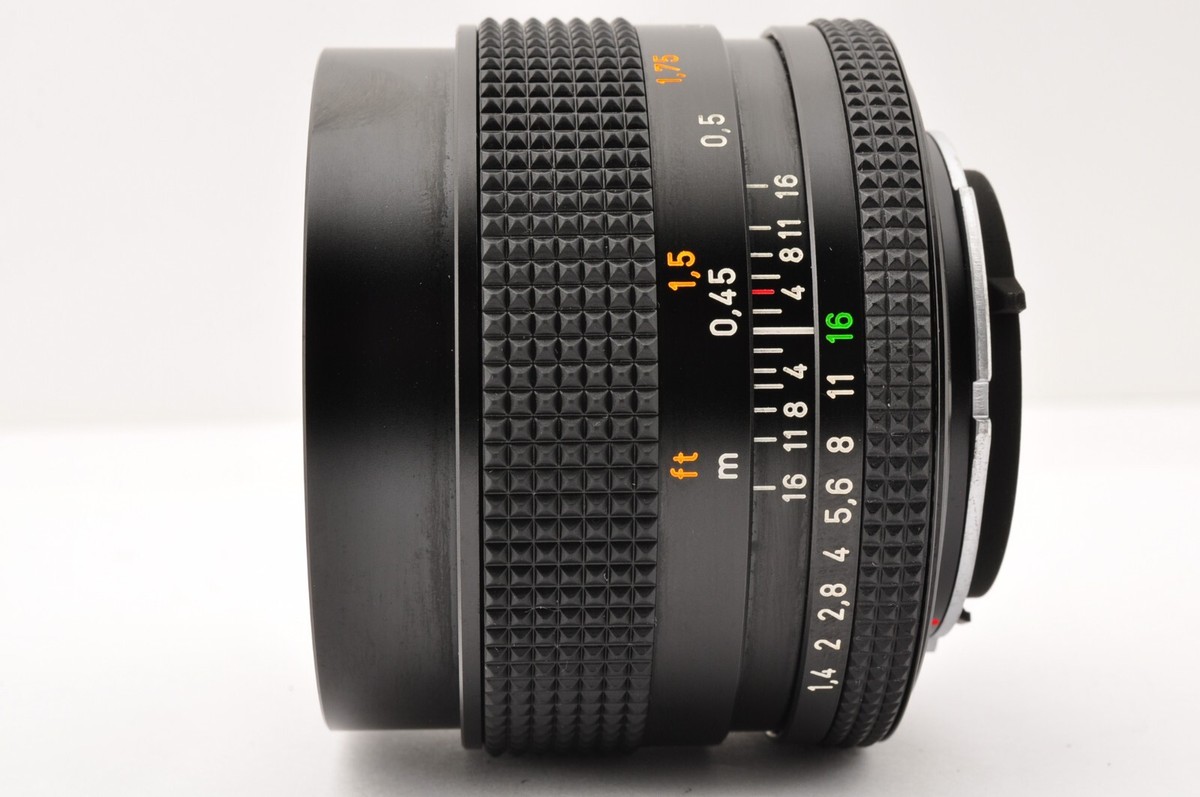 Maimuki 　CONTAX Carl Zeiss Planar MINT-】Contax Carl Zeiss Planar 50mm f/1.4 T* MMJ CY Mount