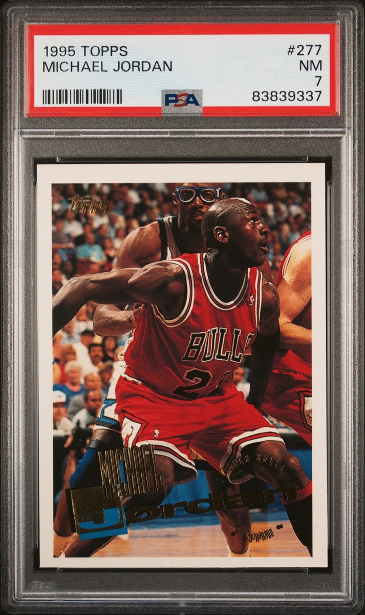 マイケルジョーダン 1995 Topps 277 Michael Jordan - PSA 7 | eBay