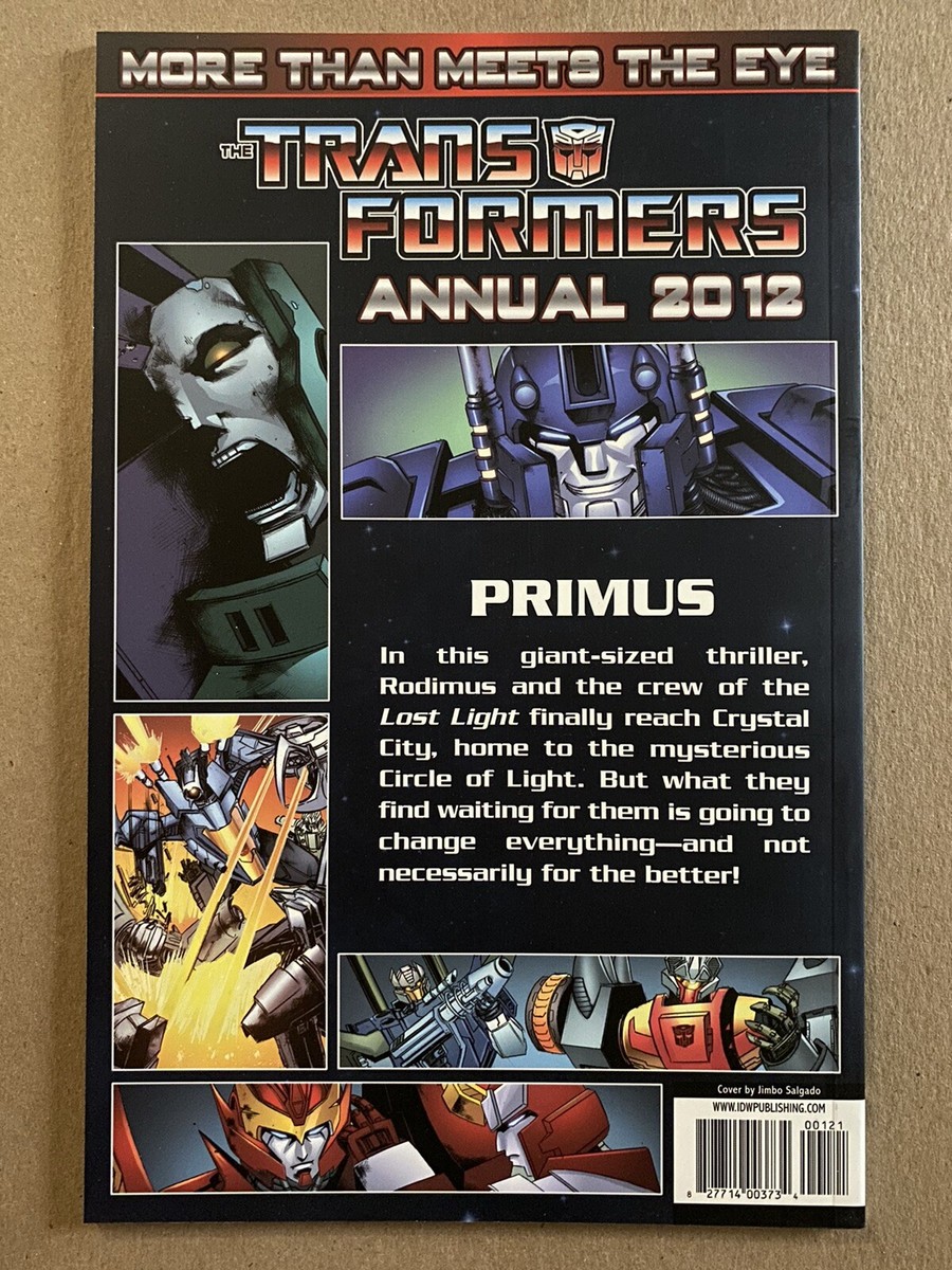 Transformers More Than Meets the Eye #1 Annual Retailer Incentive