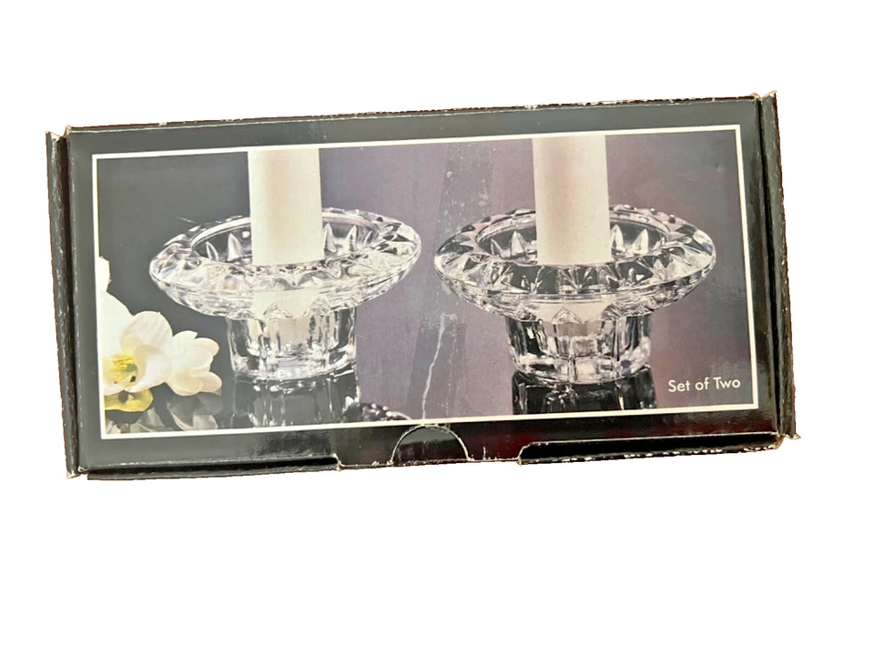 两套水晶蜡烛/汽车支架透明圆形刻面 #315199 开箱 — 第 4/4 张图片