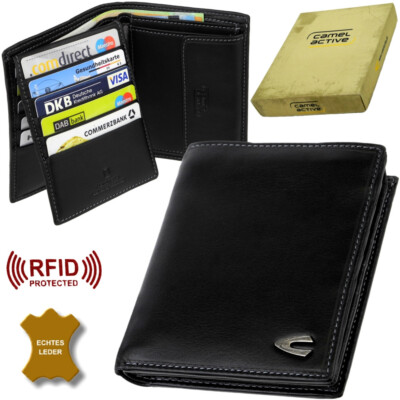 CAMEL ACTIVE Men's 15 Card Wallet Purse Wallet