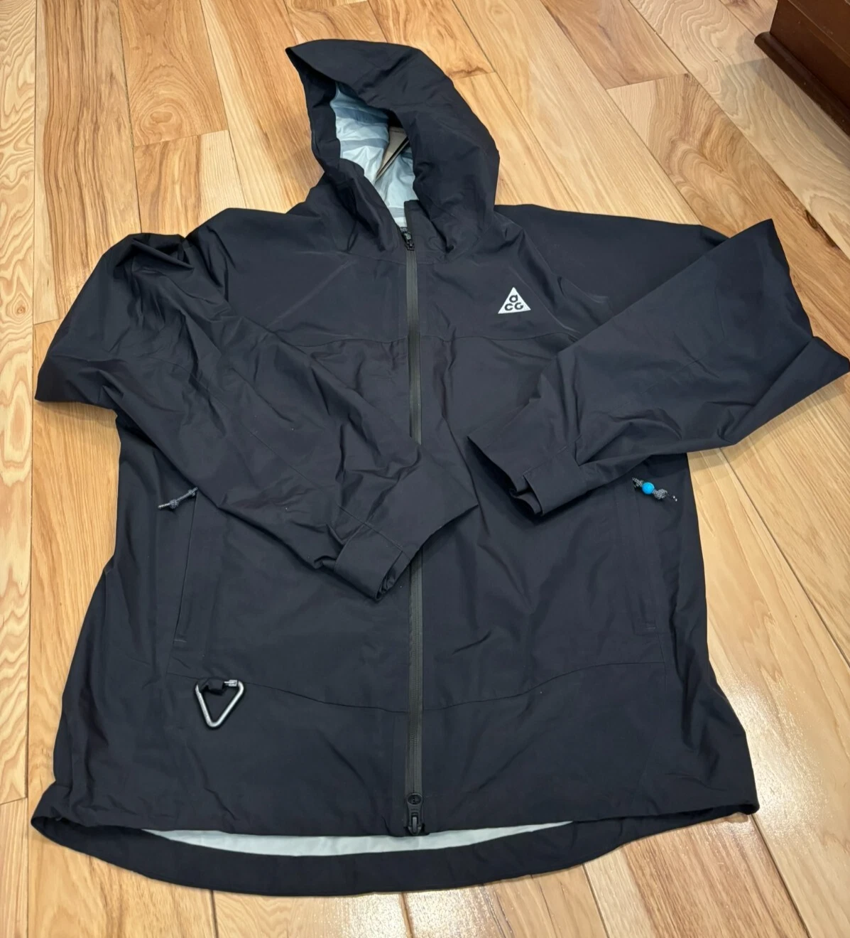 Nike ACG Morpho Storm-FIT ADV Rain Jacket Black HJ2687 010 Men's LARGE NWT
Opens in a new window or