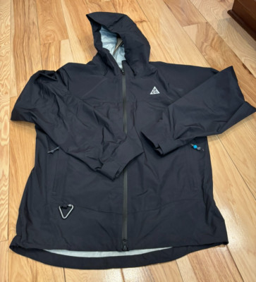 Nike ACG Morpho Storm-FIT ADV Rain Jacket Black HJ2687 010 Men's LARGE NWT