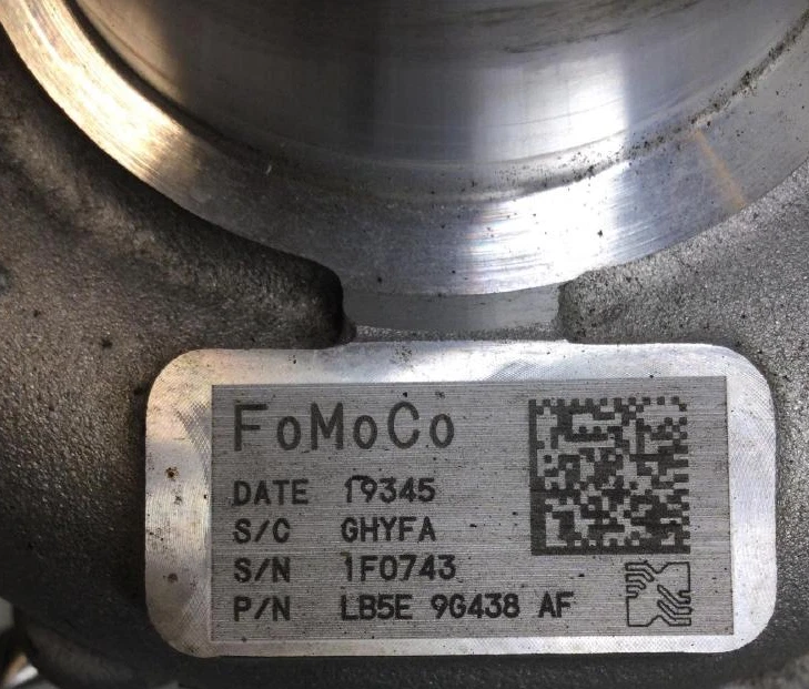 Ford Explorer Ranger 2020-2023 turbocompresor 2,3 L Foto 3 de 3