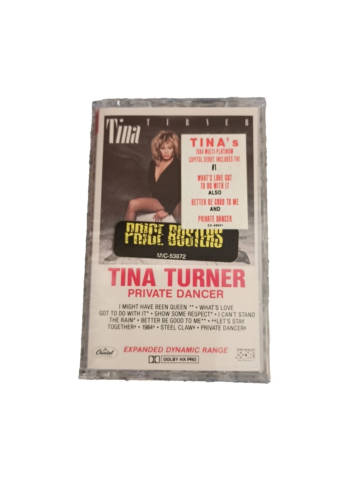Tina Turner Music Cassettes