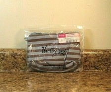 Thirty One Mini Zipper Pouch Perfect Stripe Design NEW