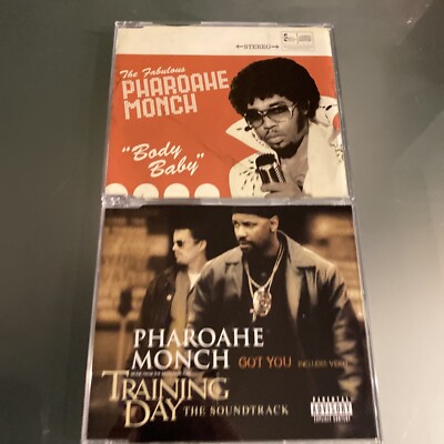 Pharoahe Monch 2 CD LOT GOT YOU a& Body Baby UK Maxi Imports HIP HOP