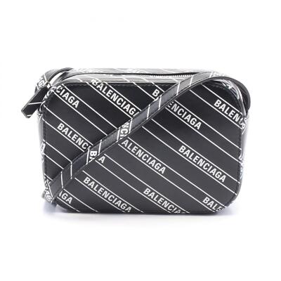 BALENCIAGA EVERYDAY Camera XS Shoulder Bag 552372 leather Black