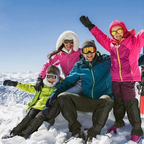 Scarpe da trekking per esterni Ghette Copertura impermeabile per gambali da neve - Foto 9 di 13