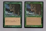 2x  Japanese   Giant Growth (4th Edition Core Set,  1996) MTG  FBB Fourth