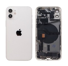 iPhone 12 Silver White Back Housing Replacement Cover OEM Original Grade AB