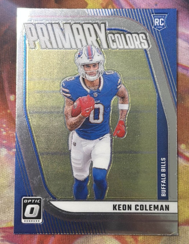 2024 Donruss Optic - Rookie Primary Colors Keon Coleman Buffalo Bills #10