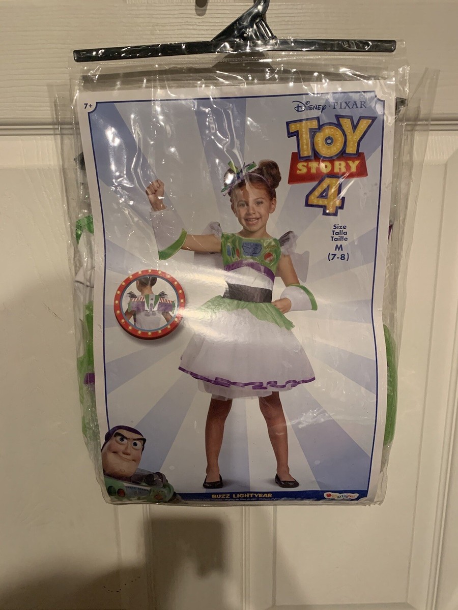 NWOT Disney Toy Story Buzz Lightyear Costume Dress Child Size