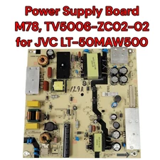 JVC TV5006-ZC02-02 Power Supply Board M78 for LT-50MAW500