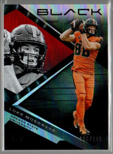 2023 Panini Chronicles Draft Picks Panini Black Red #16 Luke Musgrave /149 
