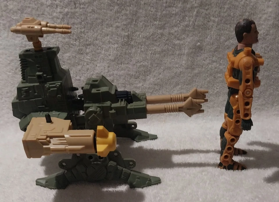 Figura Centuriones Amarillos Jake Rockwell + Detonador (incompleto) De Colección Foto 2 de 4