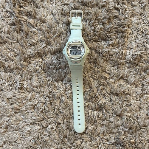 Casio Women's Watch Baby-G Light Digital Dial Green Resin Strap BG169R-3 - Picture 3 of 4