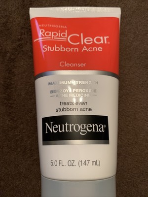 neutrogena rapid clear stubborn acne facial cleanser
