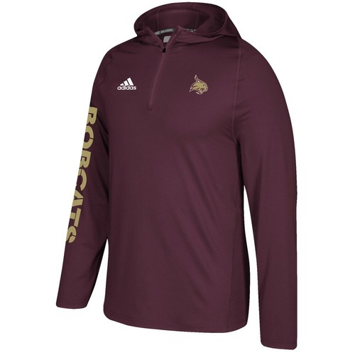 NCAA Adidas Men's Sideline 1/4 Zip Training Performance Hoodie Collection S-4XL - Picture 43 of 49