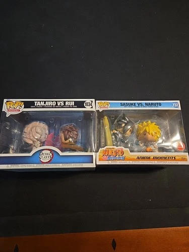 Funko 1034 and 732 Demon Slayer and Naruto Bundle