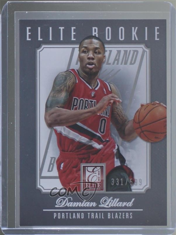 2012-13 Elite Elite Rookie 331/599 Damian Lillard #257 Rookie RC 0yc9
