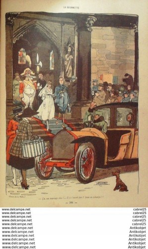 La Baionnette 1918 # 149 (Mariages De Guerre) Hass Leonnec Le Rallic Branly - Picture 9 of 9