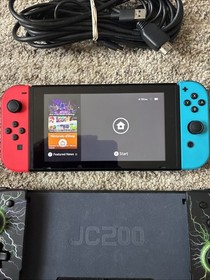 Nintendo Switch Console, Wireless & Wired Controllers, Case