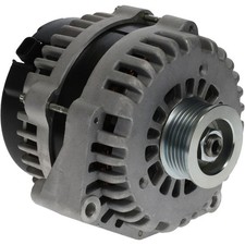 OEG Parts Alternator 12V 145 AMP Compatible With Chevy Chevrolet GMC Truck, Silv