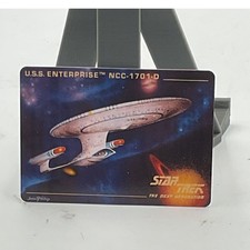 Hamilton Collection Star Trek NCC-1701-D Porcelain Card