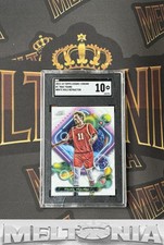 2023-24 Topps Chrome Cosmic #1 Trae Young White Hole Refractors SGC 10