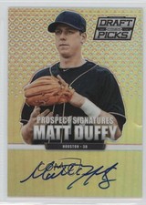 2013 Prizm Perennial Draft Picks Prospect Signatures Silver Matt Duffy Auto 2r5