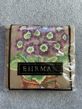 Ehrman Wandteppich Nadelspitze Kissen Topf Auriculas Jill Gordon William Briggs
